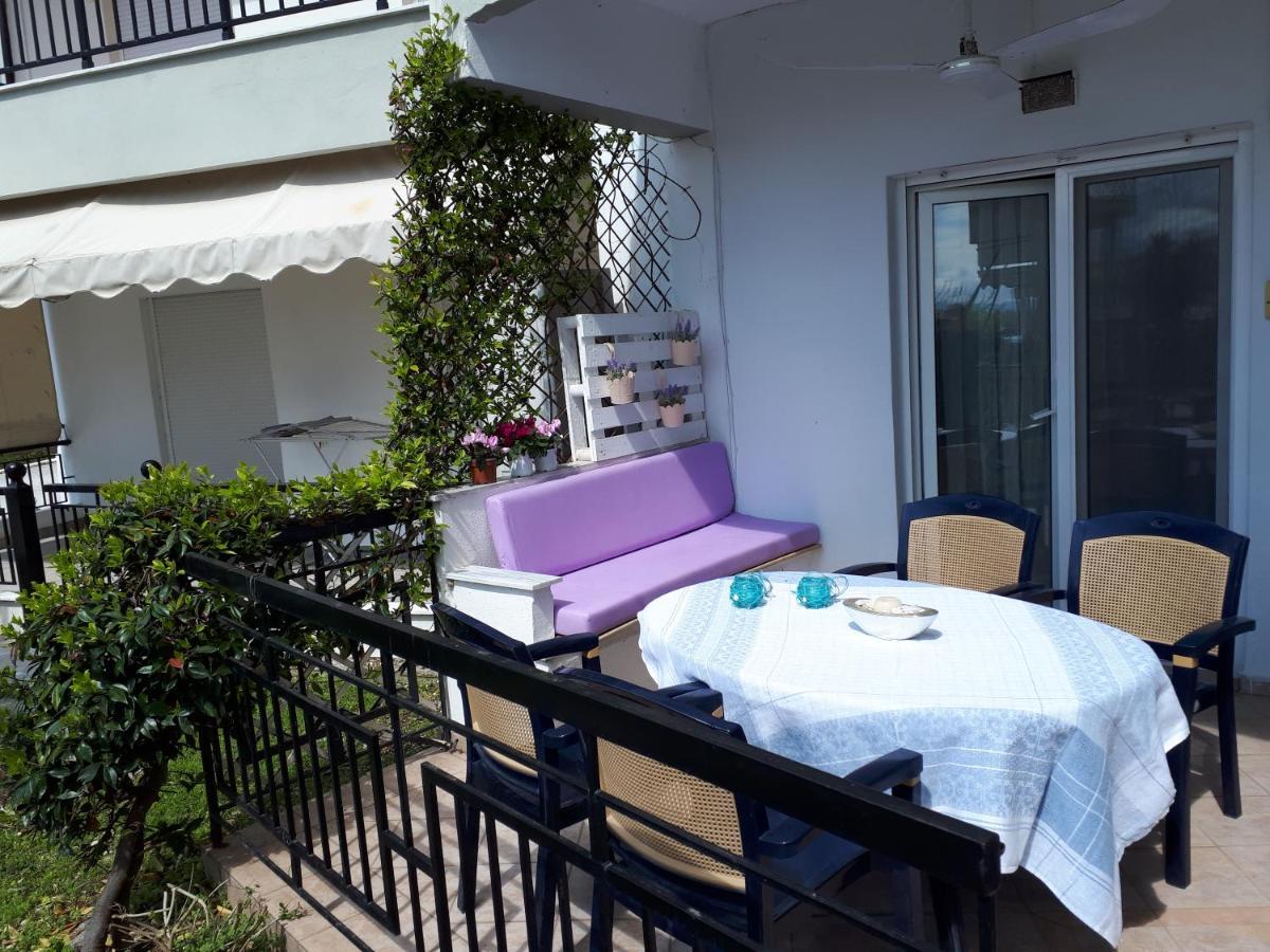 Iraklitsa Bay Apartment Nea Iraklitsa Bagian luar foto